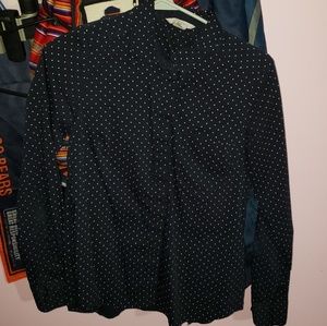 ♡♡USED♡♡ Dottee Button Up Blouse